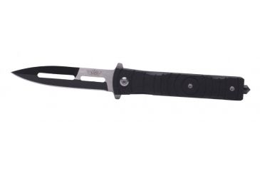 Image of UZI Mossad III Stainless Steel Blade, Black and Silver UZK-FDR-014