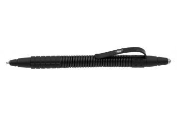 Image of UZI Tactical Glassbreaker Pen w/ clip, Black UZI-TACPEN14-BK