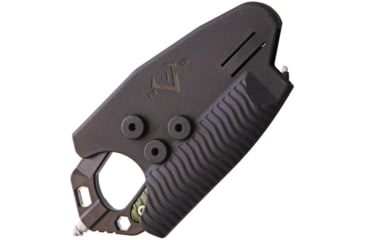 Image of V NIVES CRAB Multi Tool, 6.5in Overall, Black Aluminum Handles, Black Kydex Sheath, VMT18FRNPBGR