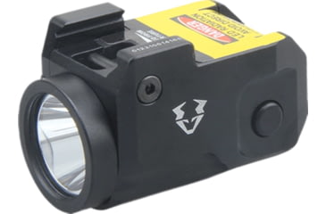 Image of Vaide Scrapper Subcompact LED Pistol Flashlight, White, 500 Lumens, Black, VAPL-01