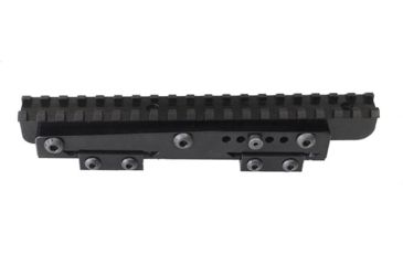 Image of Valdada RAM 200 Rifle Scope Rocker Adjustable Mount, 0-200 MOA, Black, 7.50in Length VAL-RAM 200