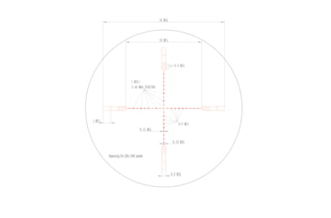 Image of Valiant Optics Zephyr Rifle Scope, 6-24x50mm, 30mm Tube, SF SIR 20x 1/2 Mil-Dot Red/Green Illuminated Reticle, Black, VL2306