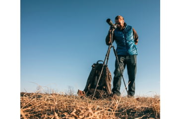 Image of Vanguard 15-45x60 Spotting Scope, BaK4 Roof, Angled, Green, VEO HD 60A