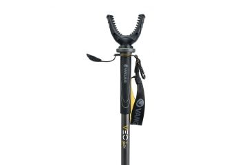 Image of Vanguard VEO 2 Shooting Stick, Black, 4 section, 23mm aluminum leg, 360-degree rotating, wide U-Yoke VEO 2 AM-234TU