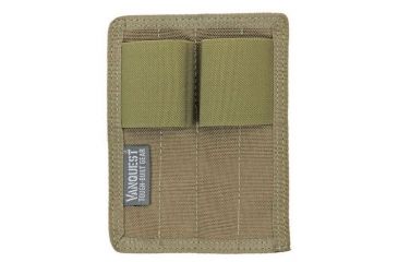 Image of Vanquest Gear DOUBLE MAG HOLDER Hook &amp; Loop Insert, Coyote Tan, Small 012202CT