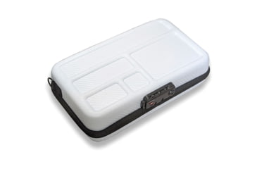 Image of Vault Case CF White Secure Case, 11in x 6.5in x 3in, White Carbon Fiber Shell, VLTSECBNWHITE