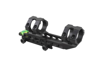 Image of Vector Optics 30mm One Piece Weaver Level Mount Ring Extra Long w/ Bubble Level, Black, SCACD-09