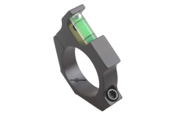 Image of Vector Optics ACD Mount Ring, 25.4mm Tube, 6063-T6, Matte, w/ Offset Level Bubble, Black, SCACD-04