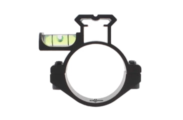 Image of Vector Optics ACD Mount Ring, 30mm/ 1in Tube, 6063-T6, Matte, w/ Side Level Bubble &amp; Built-In Picatinny Rail, 4 Slots, Black, SCACD-07