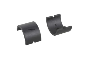 Image of Vector Optics ACD Mount Ring, 30mm/ 1in Tube, 6063-T6, Matte, w/ Side Level Bubble &amp; Built-In Picatinny Rail, 4 Slots, Black, SCACD-07
