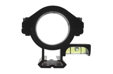 Image of Vector Optics ACD Mount Ring, 30mm/ 1in Tube, 6063-T6, Matte, w/ Side Level Bubble &amp; Built-In Picatinny Rail, 4 Slots, Black, SCACD-07