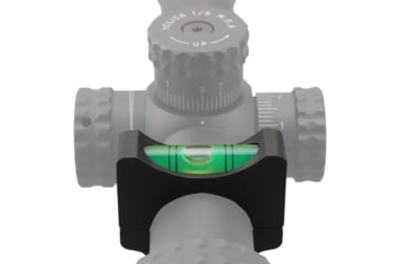 Image of Vector Optics ACD Mount Ring, 30mm/ 25.4mm Tube, 6063-T6, Matte, w/ Top Level Bubble, Black, SCACD-01