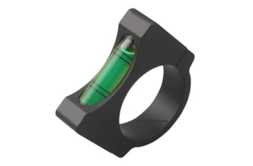 Image of Vector Optics ACD Mount Ring, 35mm Tube, 6063-T6, Matte, w/ Top Level Bubble, Black, SCACD-02