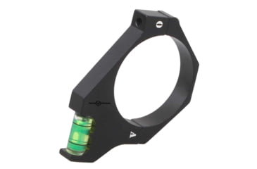 Image of Vector Optics ACD Mount Ring, 40mm Tube, 6063-T6, Matte, w/ Offset Level Bubble, Black, SCACD-12