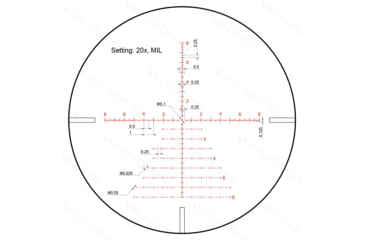 Image of Vector Optics Continental x6 5-30x56 Zero Stop Tactical Riflescope, 30mm Tube, Second Focal Plane, 0192687270415