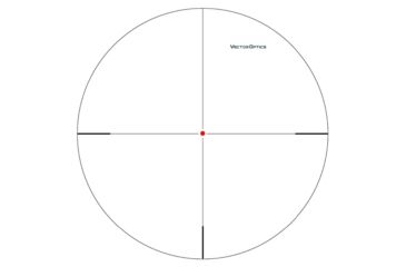 Image of Vector Optics Forester Rifle Scope, 3-15x50mm, 30mm Tube, Etched Glass VFD-2 Reticle, Black, SCOM-16