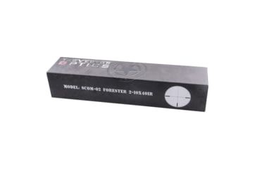 Image of Vector Optics Forester Rifle Scope, 2-10x40mm, 30mm Tube, Etched Glass VFD-2 Reticle, Black, SCOM-02