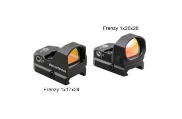 Image of Vector Optics Frenzy Red Dot Sight, 1x, 20x28mm Objective Window, 3 MOA Dot Reticle, 6061-T6, Black, SCRD-35