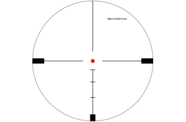 Image of Vector Optics Hugo 3-12x44 GT, Secong Focal Plane, 1inch Tube, Turkey Rifle Scope, Black, SCOM-31