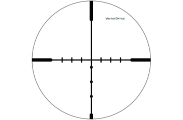 Image of Vector Optics Hugo 3-12x44mm, Secong Focal Plane, 1inch Tube, Turkey Rifle Scope, Black, SCOM-30