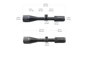 Image of Vector Optics Matiz 4-12x40 Rifle Scope, 25.4 mm, SFP, VOW-10BDC, Nitrogen Purged, Black, SCOM-29