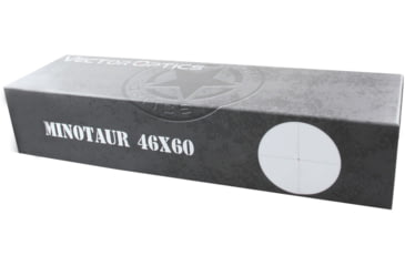 Image of Vector Optics Minotaur GenII Rifle Scope, 46x60mm, 34mm Tube, SFP, Etched Glass VETD-LR Reticle, Matte, Black, SCOL-38