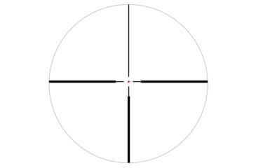 Image of Vector Optics Paragon 3-15x44 1in Tube Rifle Scope,Second Focal Plane, German 4 Reticle, Black, SCOM-37