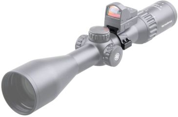 Image of Vector Optics Scope Mount Ring, 30mm/ 1in Tube, 1.8in Rail Length, 6063-T6, Black, SCTM-21