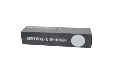 Image of Vector Optics Sentinel-X 10-40x50mm, Center Dot Airgun Etched glass, COM-25M Reticle Rifle Scope, Black, SCOL-34