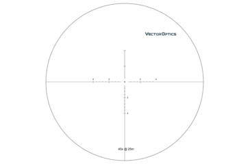 Image of Vector Optics Sentinel-X 10-40x50mm Center Dot Riflescope, 30mm Tube, Second Focal Plane, Black, SCOL-34