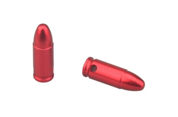 Image of Vector Optics Snap Caps, Pistol, 9mm Luger, 6 Rounds/ Pack, w/ Sling, Red, SCSC-04