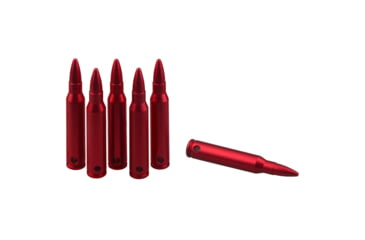 Image of Vector Optics Snap Caps, Rifle, .223 Remington, 6 Rounds/ Pack, w/ Sling, Red, SCSC-01