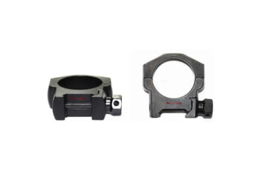 Image of Vector Optics Tactical Rifle Scope Rings, 30mm Tube, Picatinny/ Weaver, 21.5mm Height, 6063-T6, Matte, Black, SCTM-27
