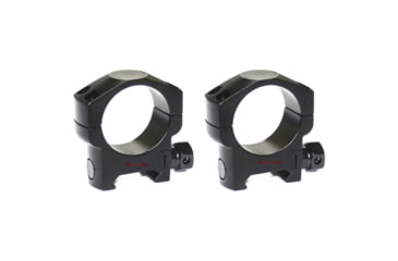 Image of Vector Optics Tactical Rifle Scope Rings, 30mm Tube, Picatinny/ Weaver, 21.5mm Height, 6063-T6, Matte, Black, SCTM-27