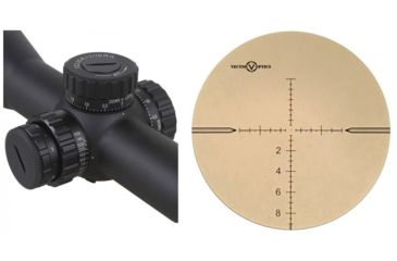 Image of Vector Optics Taurus Rifle Scope, 3-18x50mm, 30mm Monotube, Illuminated, MPX1 Reticle, Black SCFF-11