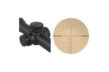 Image of Vector Optics Taurus Rifle Scope, 3-18x50mm, 30mm Monotube, Illuminated, MPX1 Reticle, Black, SCFF-11