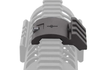 Image of Vector Optics Ultra Low Profile Offset Picatinny Rail Mount, 1.4 in, 3 Slots, Black Matte, SCRA-57
