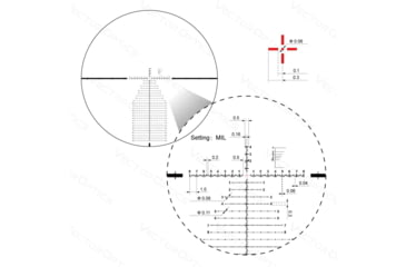Image of Vector Optics Continental X6 3-18x50mm 34mm Tube Rifle Scope, First Focal Plane