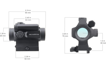 Image of Vector Optics Nautilus 1x30 Double Reticle Red Dot Sight