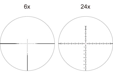 Image of Vector Optics Orion Pro MAX 6-24X50 30mm Tube Rifle Scope, First Focal Plane