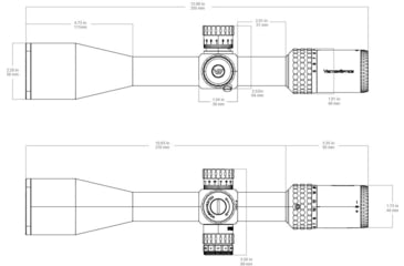 Image of Vector Optics Sentinel 5-25x50mm 30mm Tube HD Rifle Scope, First Focal Plane