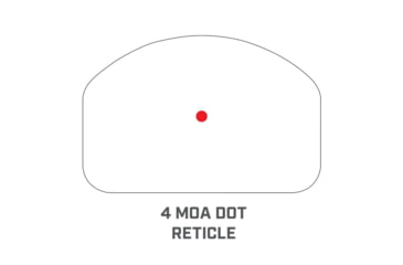 Image of Vector Optics VictOptics SRD 18x20 Reflex Red Dot Sight, 4 MOA Dot, Black, RDSL34