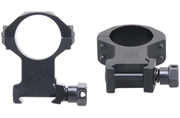 Image of Vector Optics X-Accu 25.4mm Picatinny Rings, 1.25in, Chorme, XASR-2502