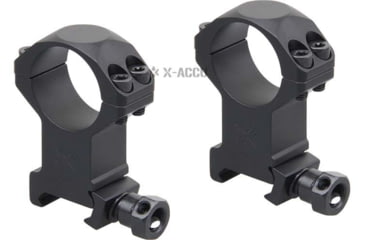 Image of Vector Optics X-Accu 25.4mm Picatinny Rings, 1.4in, Chorme, XASR-2503