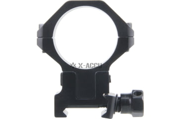 Image of Vector Optics X-Accu 30mm Adjustable Elevation Picatinny Rings, 1913 Picatinny Mount, Black Matte, Chorme, XASR-3040