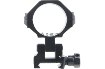 Image of Vector Optics X-Accu 30mm Adjustable Elevation Picatinny Rings, 1913 Picatinny Mount, Black Matte, Chorme, XASR-3040