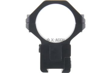 Image of Vector Optics X-Accu 30mm Adjustable Elevation Picatinny Rings, Dovetail Mount, Black Matte, Chorme, XASR-3045