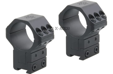 Image of Vector Optics X-Accu 30mm Adjustable Elevation Picatinny Rings, 40MOA, Dovetail Mount, Black Matte, Chorme, XASR-3045