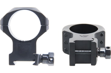 Image of Vector Optics X-Accu 30mm Picatinny Rings, 1.25in, Medium Profile, Chorme, XASR-3002
