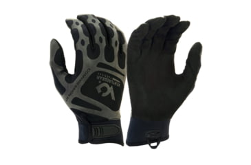 Image of Venture Gear Tactical Compression Training H&amp;L Glove, Black, Medium, VGTG10BM